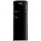 Preview of the first image of GORENJE 1950S RETRO RIGHT HAND FRIDGE FREEZER-BLACK-NEW BOX.