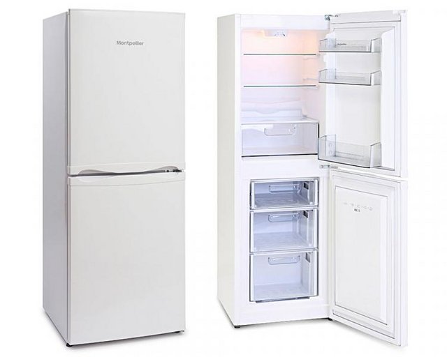 Preview of the first image of MONTPELLIER 50/50 WHITE FRIDGE FREEZER-NEW BOXED-A+-SUPERB.