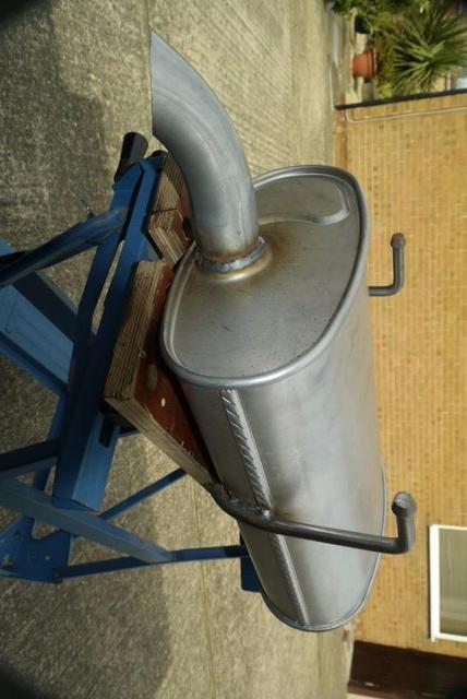 Preview of the first image of PEUGEOT 406 exhaust box / tailpipe (brand new).