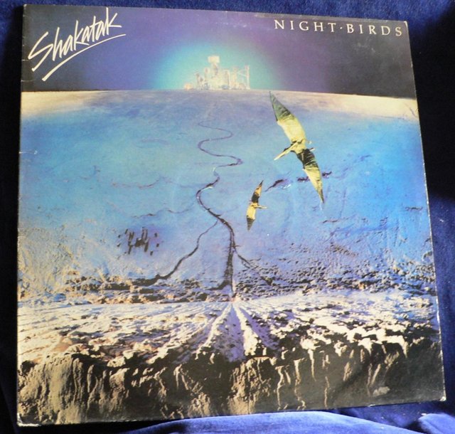 Preview of the first image of Shakatak - Night Birds - 1982 - Polydor Label - POLS 1059.