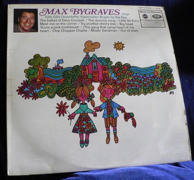 Preview of the first image of Max Bygraves sings - MFP 1369.
