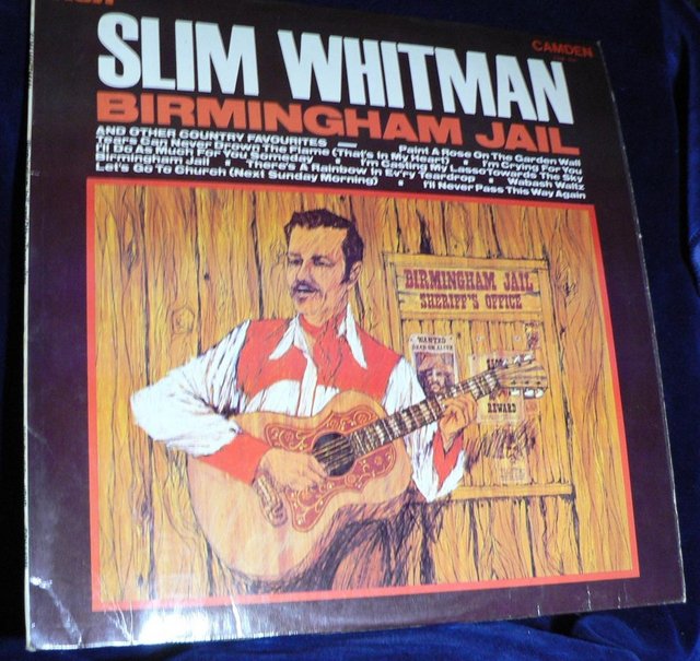Preview of the first image of Slim Whitman - Birmingham Jail and other country favourites.