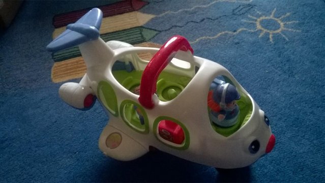 Image 2 of Fisher Price Little People Plane