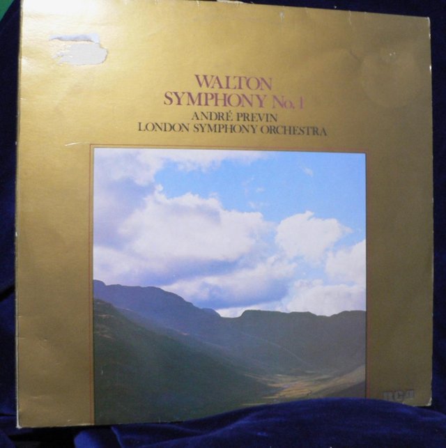 Preview of the first image of Walton Symphony No.1  A. Previn & London Symphony Orchestra.