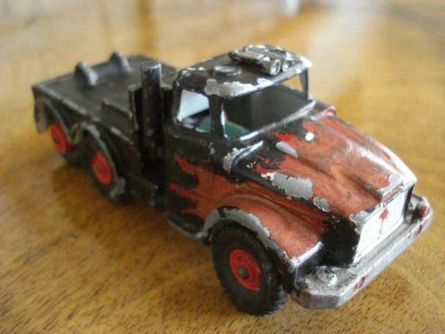 Image 2 of RARE VINTAGE DIECAST MATCHBOX K-2 SCAMMELL HEAVY WRECK TRUCK