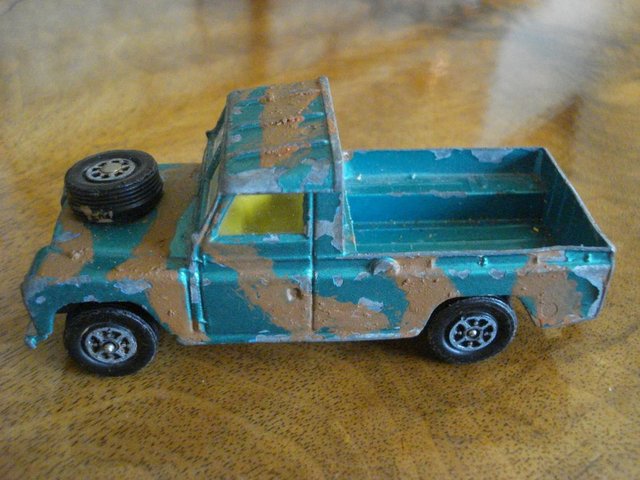 Preview of the first image of RARE VINTAGE DIECAST CORGI TOY WHIZZ WHEELS LANDROVER 109W.B.