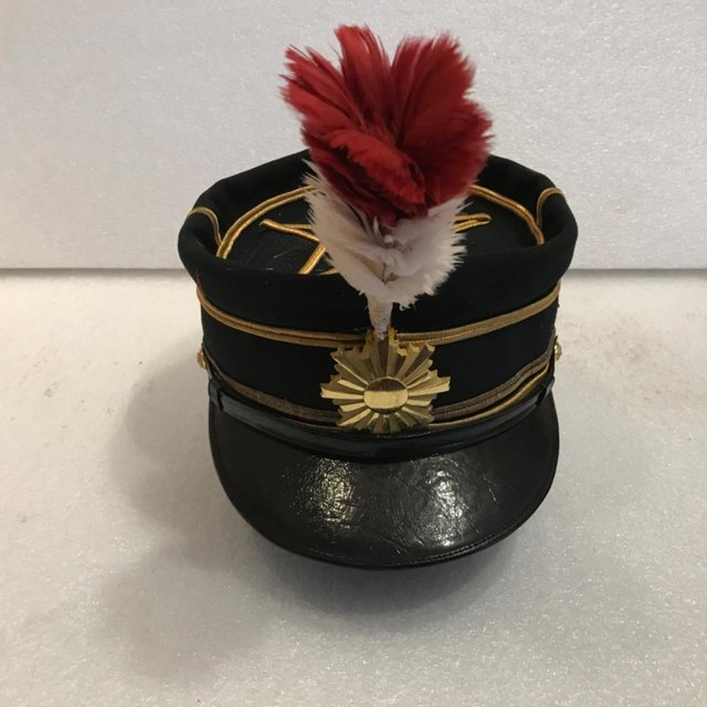 Preview of the first image of Imperial Japanese 20th century officers hat.