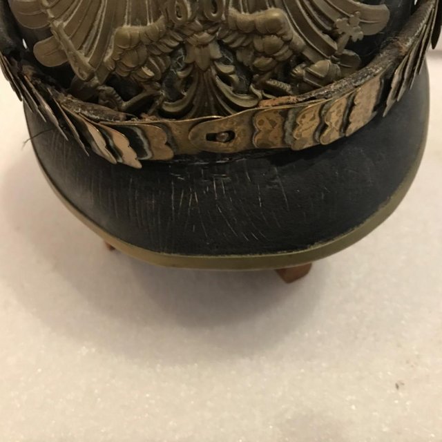 Image 2 of German officers pickelaube helmet
