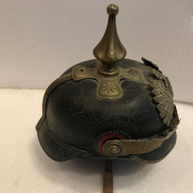 Image 6 of German officers pickelaube helmet