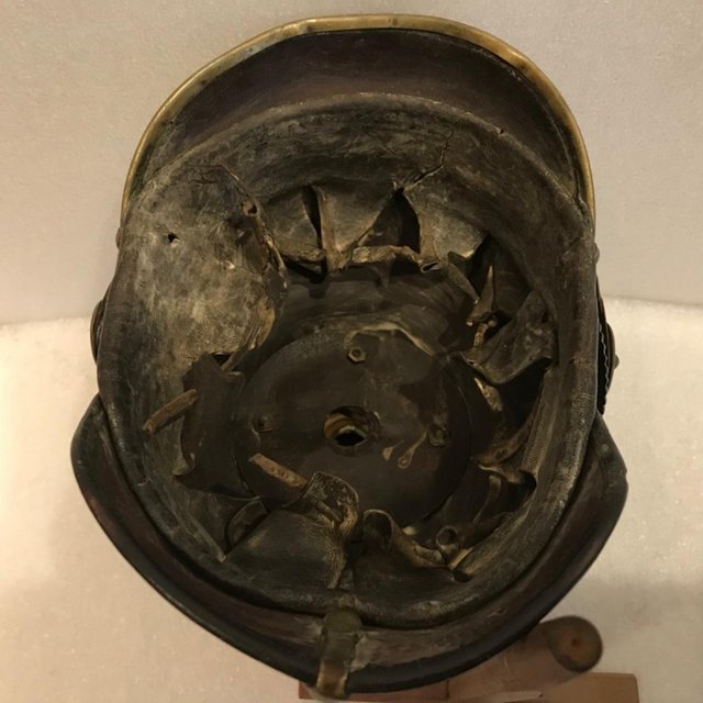 Image 7 of German officers pickelaube helmet