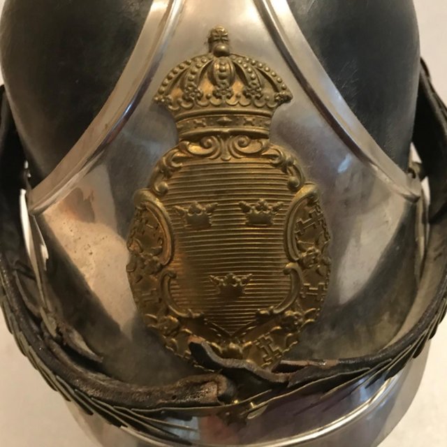 Image 2 of German officers pickelhaube helmet