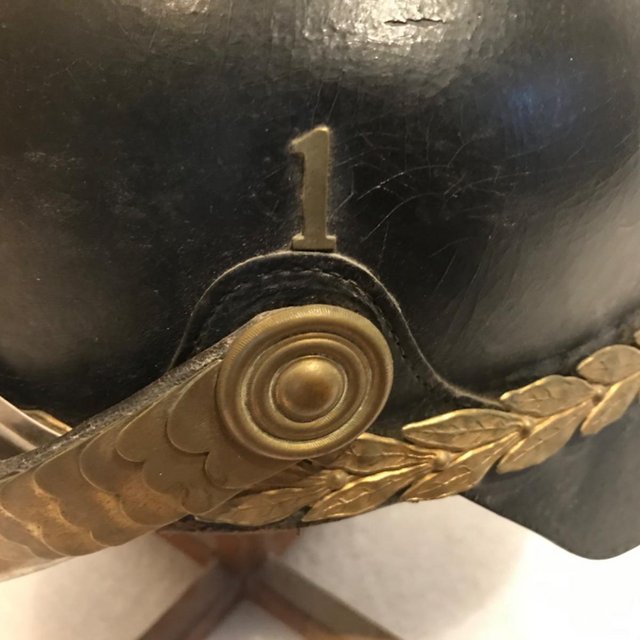 Image 7 of German officers pickelhaube helmet