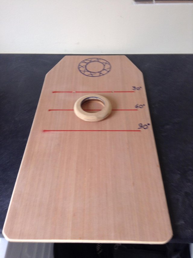 Preview of the first image of Physio exercise board for replaced hips and knee joints.
