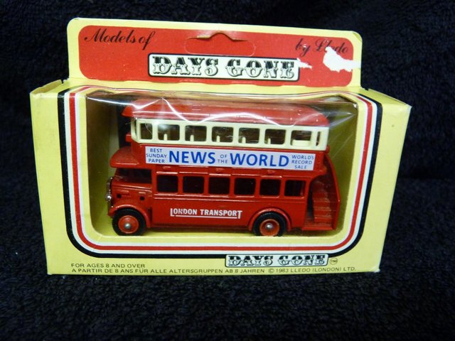 Preview of the first image of Days gone By Lledo Double Decker Bus..