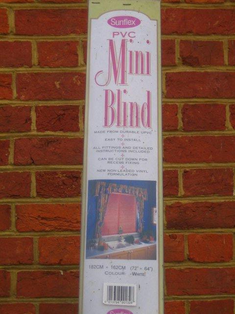 Image 2 of Mini Blind182 x 162 in original box