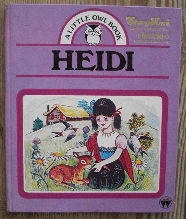 Image 3 of THE READ ALONG COLLECTION “HEIDI” HARDBACK BOOK & CASSETTE