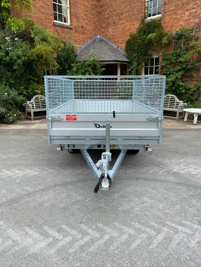 Image 2 of Debon PW2.4 3 Way Electric Tipping Trailer *Brand New* Mesh