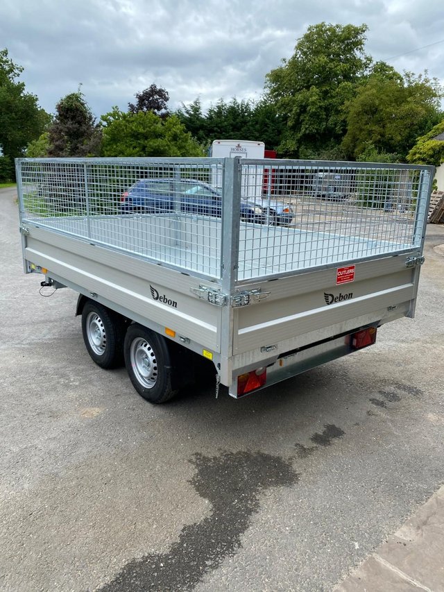Image 5 of Debon PW2.4 3 Way Electric Tipping Trailer *Brand New* Mesh