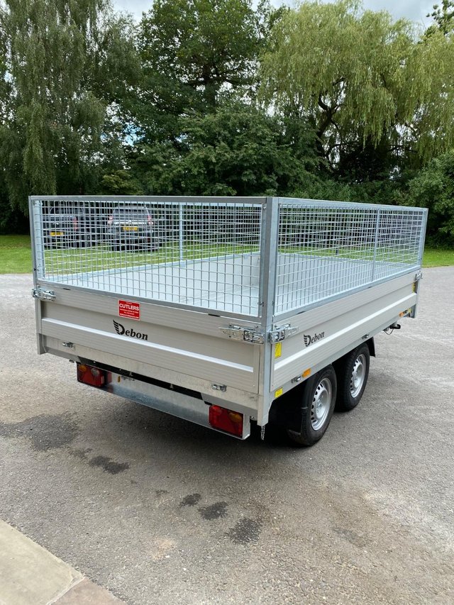Image 8 of Debon PW2.4 3 Way Electric Tipping Trailer *Brand New* Mesh