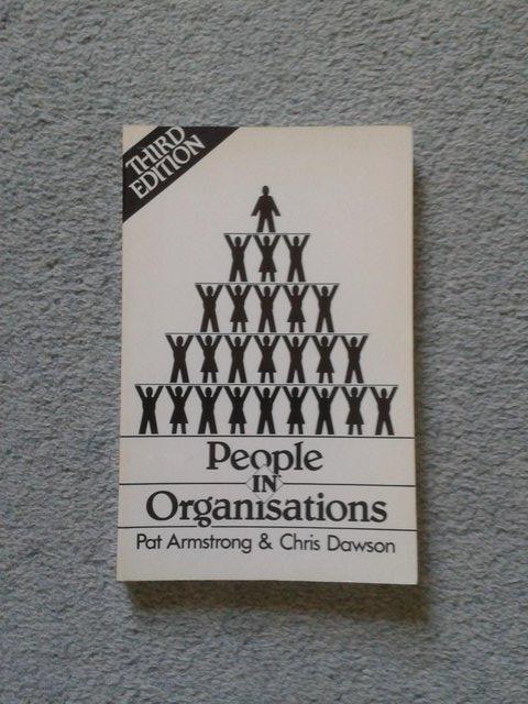 Preview of the first image of People in Organisations by Pat Armstrong & Chris Dawson.