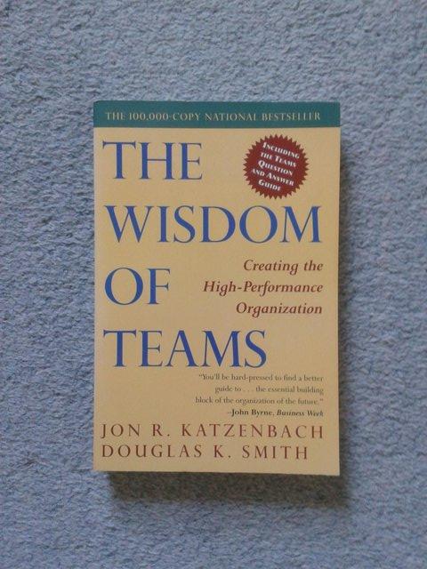 Preview of the first image of The Wisdom of Teams by Katzenbach & Smith.