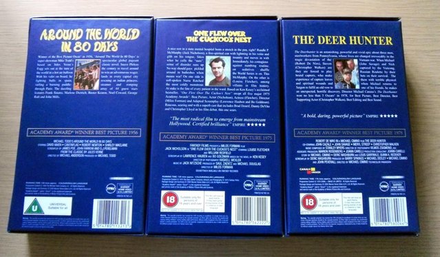 Image 3 of Warner Bros - Oscar Winning movies X3 - VHS tapes
