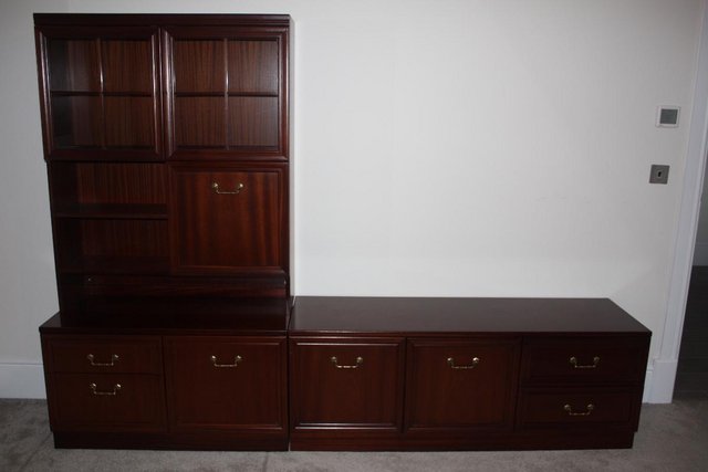 Preview of the first image of G-Plan Mahogany Garrick Drink/Display cabinet and sideboard.