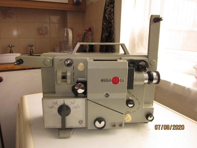 Image 2 of Eumig standard 8 sound projector.