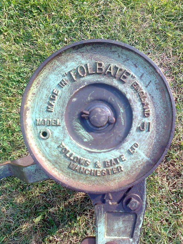 Preview of the first image of Lawnmower, Folbate Model J1, Follows & Bate Ltd, Manchester.