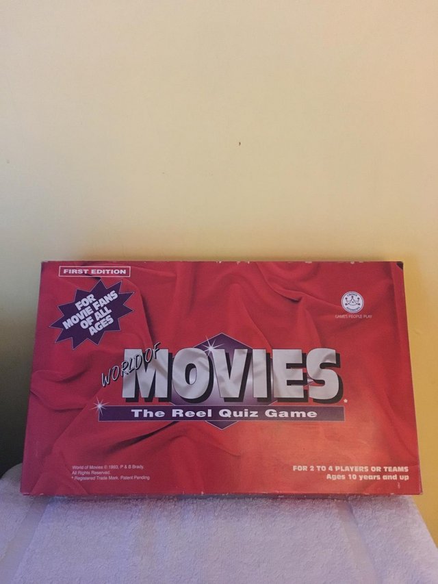 Preview of the first image of World of Movies Board Game.