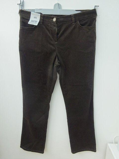 Preview of the first image of Cord trousers - size 14.