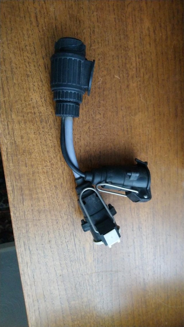 Preview of the first image of Caravan wiring adaptor PCT brand 7S?7N to 13pin.