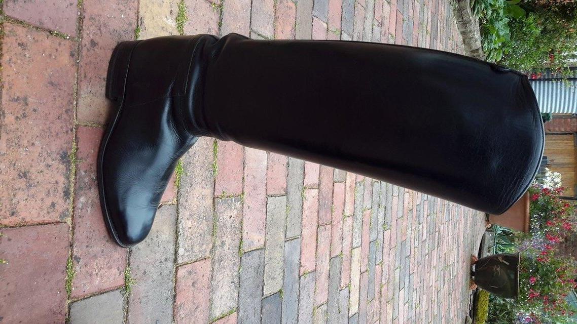 Image 2 of Cavallo long black ladies dressage boots