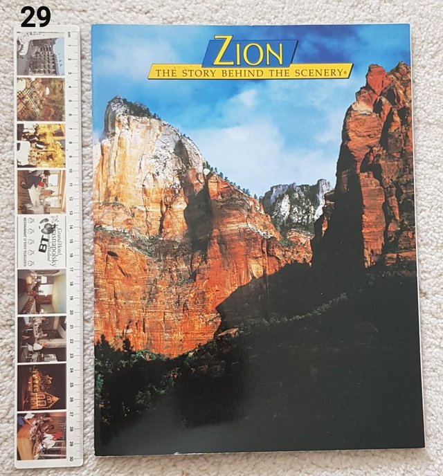 Preview of the first image of Book Zion - the story behind the scenery.