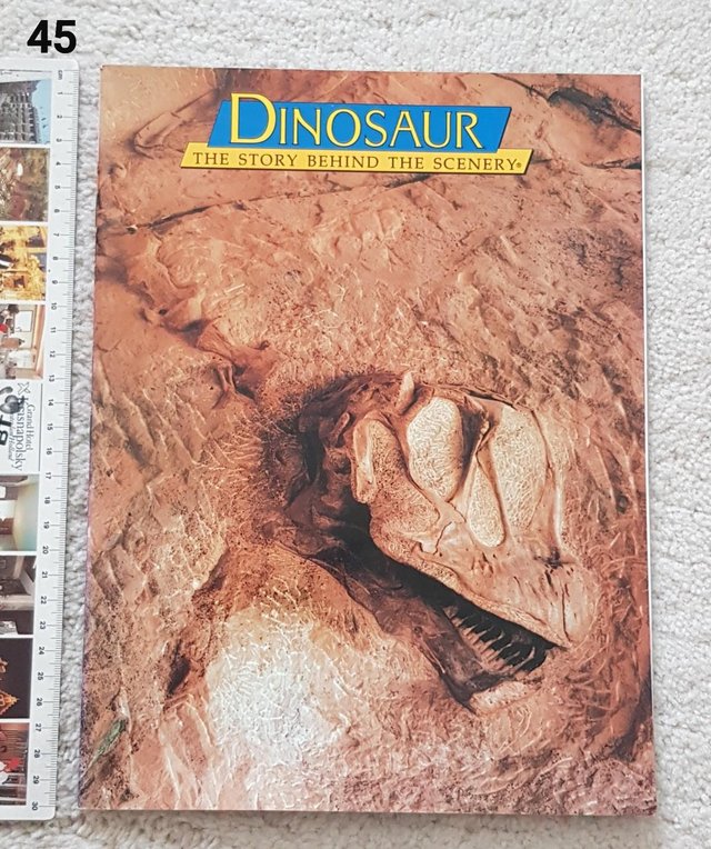 Preview of the first image of Book Dinosaur - the story behind the scenery (Colorado/Utah).