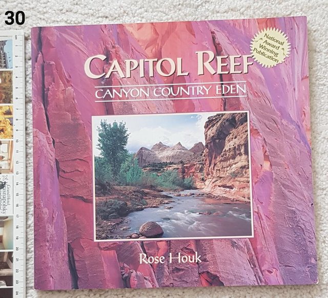 Preview of the first image of Coffee Table Book - Capitol Reef Canyon Country Eden.