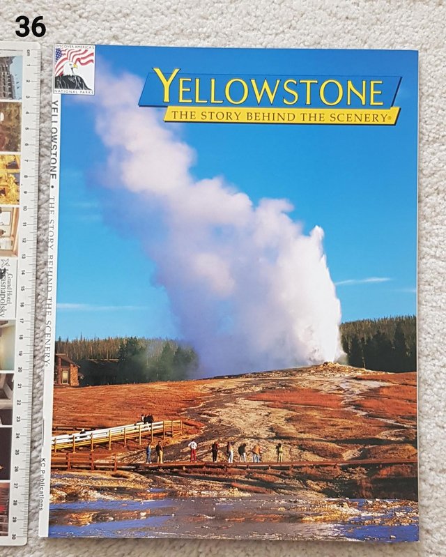 Preview of the first image of Book Yellowstone - the story behind the scenery.