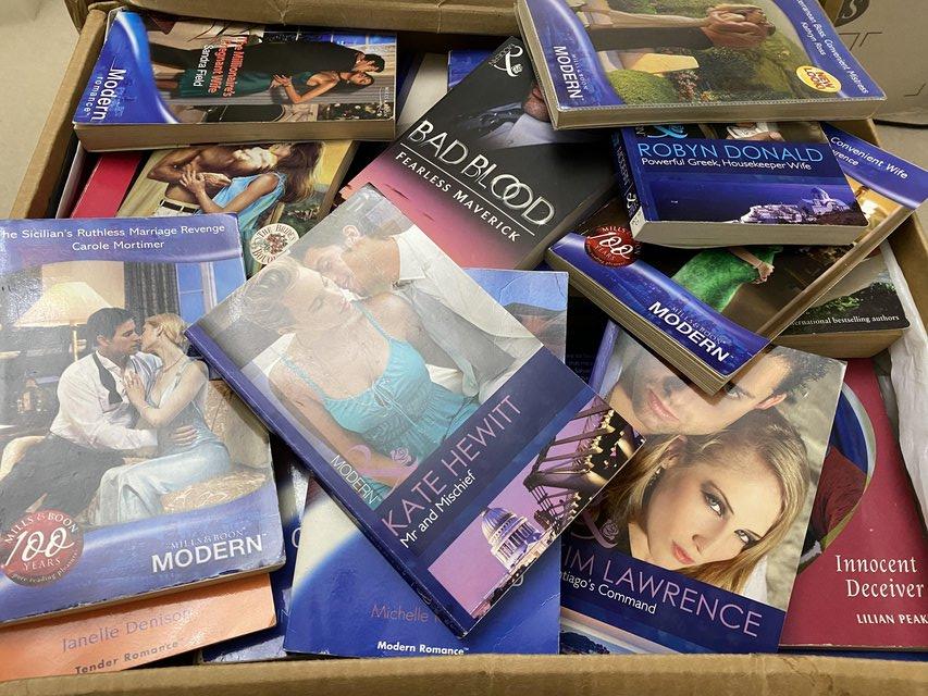 Preview of the first image of Mills & Boon Romance books paperbacks.