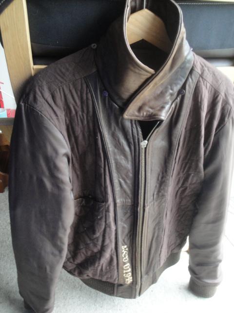 Image 2 of Dark Brown Leather Jacket (C293)