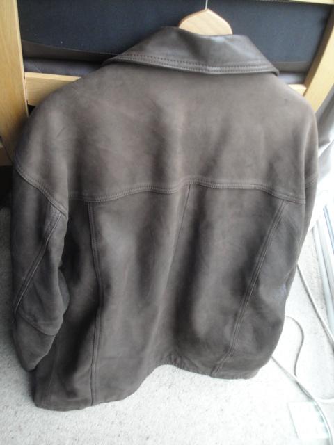 Preview of the first image of Leather Coat / Jacket. Used.(C359).
