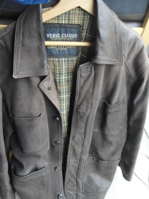 Image 3 of Leather Coat / Jacket. Used.(C359)