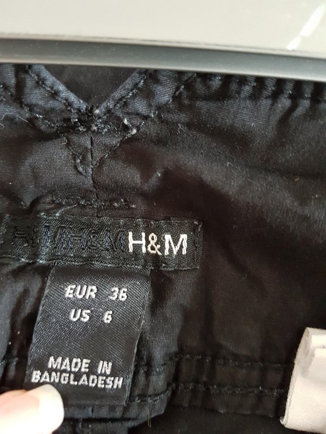 Image 3 of H&M 3/4 combat trousers eur 36 (uk 10)
