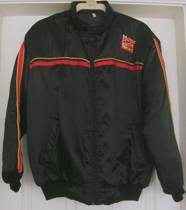 Preview of the first image of Mens/Womens Motorcycle News Lightweight Jacket - Size M.
