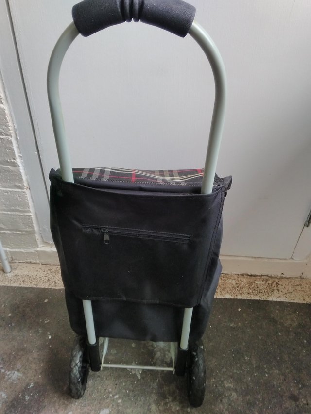 Image 2 of Fold up shopping trolley, Lightweight compact