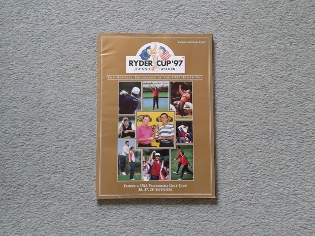 Preview of the first image of The Official Programme of the 1997 Ryder Cup.