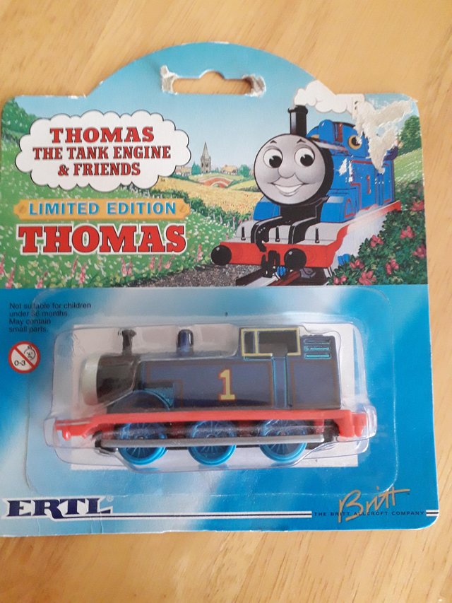 Preview of the first image of ERTL Thomas The Tank Engine Limited Edition.