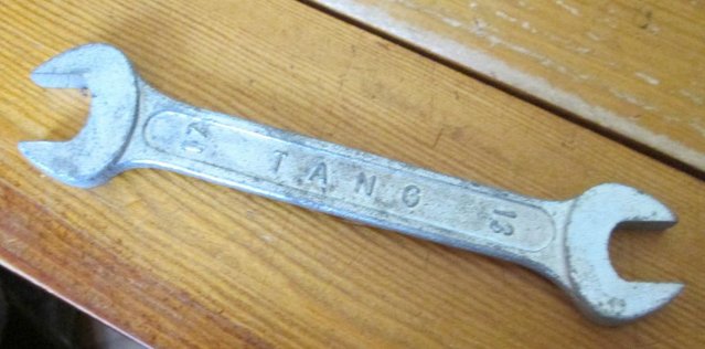 Preview of the first image of Genuine Japanese Teng 17/13mm spanner.