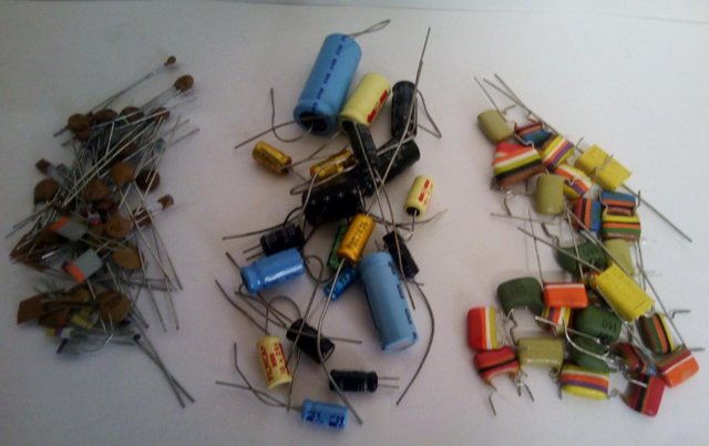Preview of the first image of 1 x Pack ( 108 ) - Assorted Capacitors for sale £ 8.