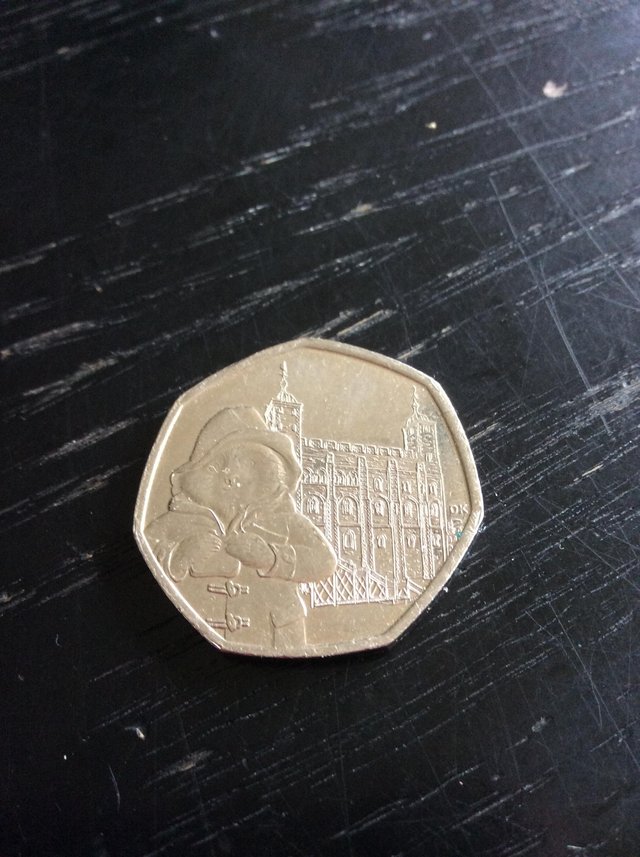 Image 2 of Paddington at Tower 50p coin