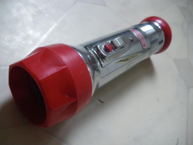 Preview of the first image of Unique Vintage 1950s Eveready Flashlight.